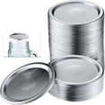 thumbnail image 4 of Bewildely Tapas bucales Hojalata Tipo dividido Buen rendimiento de sellado A prueba de herrumbre Tapas para conservas duraderas Ampliamente utilizado Cocina y Comedor Plata 86mm Tapa plateada Bewildely HA066111-06, 4 of 6