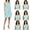 Light Blue, variant on Evening Dress for Women Wedding Guest Wrap Dresses for Women Mid Length Convertible Multiway Dress (Green XL)