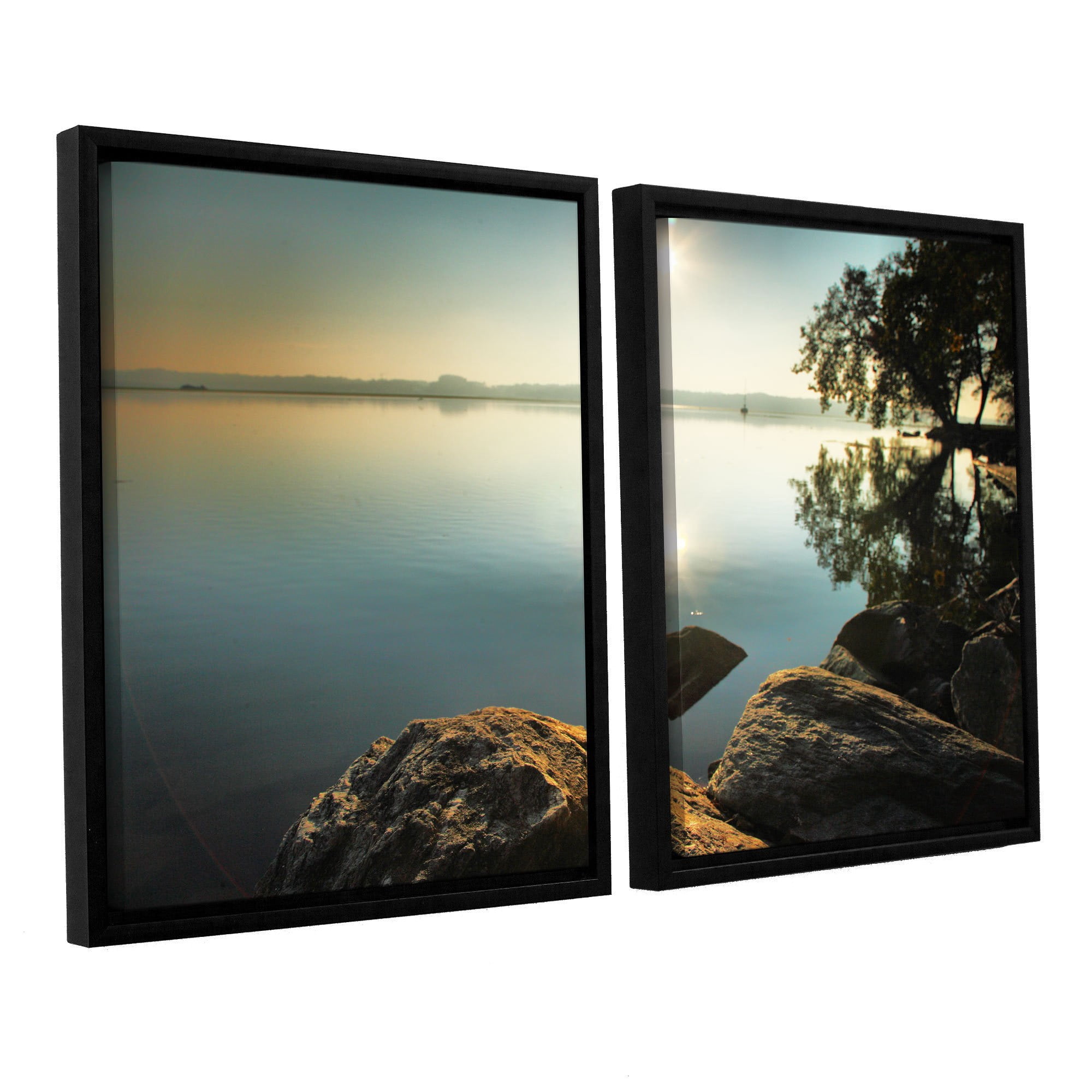 ArtWall Steve Ainsworth "Starting Over" 2-Piece Floater Framed Canvas Set