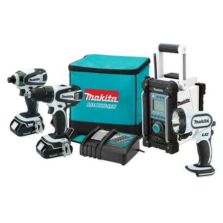 Makita CT400RW - LXT 18V 4-Tool Combo Kit