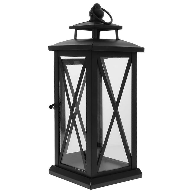 1 Pc Iron Candlestick Retro Outdoor Storm Lantern Candle Holder Wedding Decor
