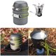 thumbnail image 2 of Kits de Desorden de Utensilios de Cocina Al Aire Libre de Aluminio Que Excursión Campamento Duradero de de de Comida Baoblaze Kits de desorden para utensilios de cocina al aire libre, 2 of 7
