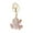 Pink, variant on Grofry Creative Frog Pendant Keychain Sparkling Rhinestones Inlaid Car Keyring Backpack Bag Charm Keychain Accessories