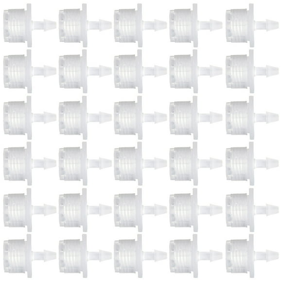 100pcs Drip Irrigation Emitter Drip Line Irrigation Plant Drip Watering System