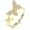 Butterfly Ring, variant on KECHO Christmas Gifts 14K Solid Gold Ring for Women Animal Open Adjustable Hummingbird Butterfly Rings Engraved I love you Jewelry Birthday Mothers Day for Mom Friends