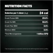 Bully Max Weight Gain Chicken and Bacon Flavor Soft Chews for Dogs, 10.6 oz Bag
