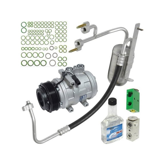 Rear A/C Compressor Kit - Compatible with 2003 - 2004 Ford Expedition 5.4L V8 VIN L