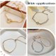 thumbnail image 5 of 12 cadenas ajustables para pulseras deslizantes de 5 pulgadas, chapadas en oro de 18 quilates, con extremos de diamantes de imitación y accesorios de amistad., 5 of 9