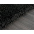 thumbnail image 5 of LBaiet 5' x 7' Black Solid Rectangular Shag Area Throw Rug, 5 of 7
