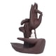thumbnail image 2 of Quemador de incienso Nikou con forma de mano de Buda soporte de incienso, 2 of 15