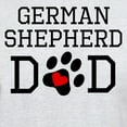 thumbnail image 3 of CafePress - German Shepherd Dad T Shirt - Men's Classic Graphic T-Shirt, 3 of 4
