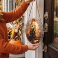 thumbnail image 5 of Halloween Sun Catcher for Window Hanging, 7.4in Acrylic Puzzle Board Ornament for Home Window, Birthday House Warming Gift for Puzzle Lovers by MPOISVA, 5 of 9