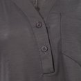 thumbnail image 3 of Camiseta Chaleco con cuello en V Casual , Gris, 2XL Gray 2XL Hugo top sin mangas para mujer, 3 of 10