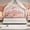 Cream + Full + PU, variant on Full size Upholstered Princess Bed With Crown Headboard,Full Size Platform Bed with Headboard and Footboard, Cream