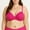 Fuchsia Purple, variant on Adjustable Straps, Underwire, 3 Hook Closu42DD