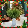 thumbnail image 5 of ZULAR 24Pcs Norfolk Pine Branches Stems 13.5"Artificial Pine Needles Sprigs Norfolk Pine Garland Accessories Vase Fillers Winter Fake Christmas Tree Picks Greenery Sprays for Diy Wreaths, 5 of 7
