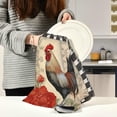 thumbnail image 6 of 6 Pack Vintage Rooster Kitchen Towels Highly Absorbent, Super Soft Dishcloths 18 x 28 Inches Reusable Quick Drying Tea Towels Set for Home,Kitchen Decor Wash cloth, 6 of 7