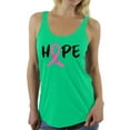 thumbnail image 1 of Awkward Styles Breast Cancer Awareness T-Shirt Hope Ribbon Racerback Tank Tops, 1 of 4