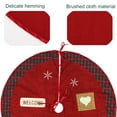thumbnail image 3 of 60 cm New Christmas tree dress printed tree bottom decoration Christmas supplies ornaments, 3 of 6