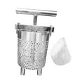 thumbnail image 4 of WeiLaiKeQi Vegetable Filling Squeezer Sturdy Vegetable Wring and Dewatering Juice Maker 1.9L with Feet, 4 of 9