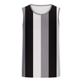 thumbnail image 3 of Color Su Propio Pijamas, el Tiempo Libre de los Hombres Fitness Home Wear Fashion Streak Printing T-Shirt Deportes, 3 of 6