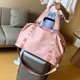 thumbnail image 3 of Bolsa de deporte ligera, bolsa de gimnasio, equipaje de mano para viajes y yoga, para hombres y mujeres. Pink_S, 3 of 9
