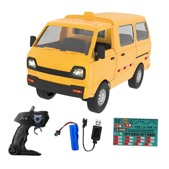 Coche RC 1/16 modelo Hugo de control remoto flexible ligero y portátil para El Día de los Niños