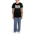 thumbnail image 4 of CafePress - CALIFORNIA DREAMIN Pajamas - Women's Short Sleeve Print T-Shirt and Pants Dark Cotton Pajama Set, 4 of 7