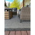 thumbnail image 5 of Hauteloom Genet Living Room, Bedroom Patio Outdoor Area Rug - Gray, Purple - 7'10" x 10', 5 of 9