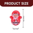 thumbnail image 3 of Lightening Deal! Lssam Roly Poly Toy Weebles Roly Poly Christmas Tumbler Toy Santa Tumbler Toy Tumbler Statue Christmas Table Decorations Holiday, 3 of 9