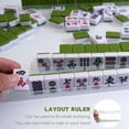 thumbnail image 4 of Mini juego de mahjong chino Harborway, 144 fichas, portátil, 4 of 7