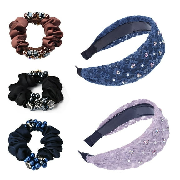 AMERTEER 5 Pack Headbands for Women,Women Headbands Fashion Headbands Hair Hoops Hair Accessories for Women and Girls
