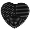 thumbnail image 2 of Love Heart Wash Cosmetic Brushes Cleaner Silicone Makeup Tool Cleaning Scrubber, 2 of 10
