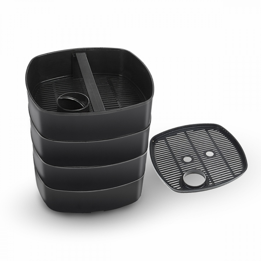 4 Trays + 1 Lid Aquatop Media Trays and Lid for CF500-UV - Walmart.com ...