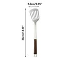 thumbnail image 3 of pvdgvd Stainless Steel Kitchen Utensils Set, Ancient Wood Handle with Congee Spoon Colander Frying Shovel, Heat Resistant & Easy to Clean, Stylish, 3 of 5