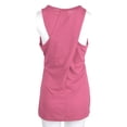 thumbnail image 3 of Camiseta de Tirantes de yoga Salvador Suave Para Mujer Rosa, 3 of 10