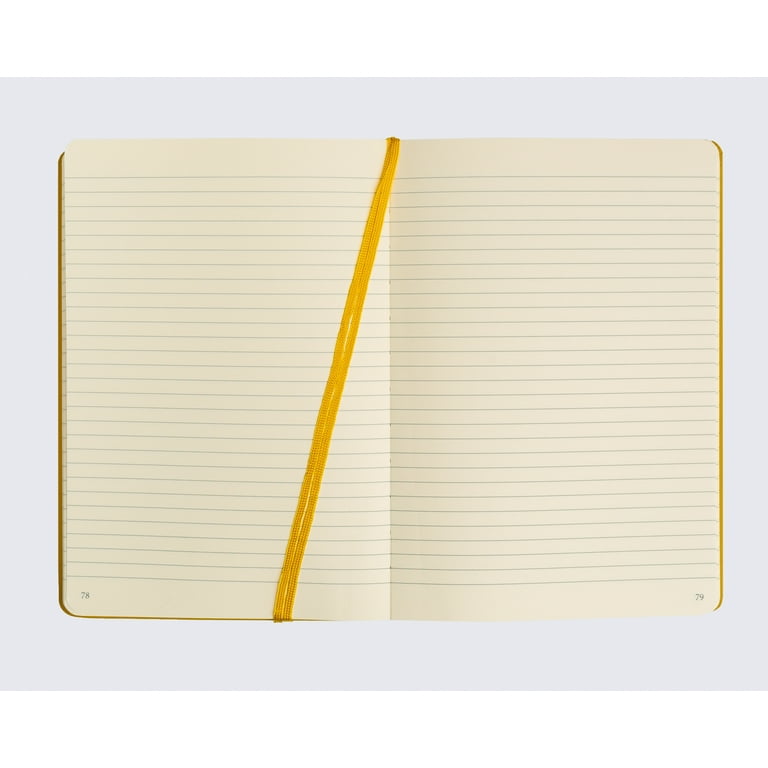 Exceed A5 Ruled Journal, Mustard Yellow, 5.8