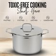 thumbnail image 2 of Alva Maestro Cookware Set 6-Piece Set - Stainless Steel Pots with Lids - Oven Safe, Easy to Clean and Made without Harmful Chemicals - Induction and All Stovetop Compatible, 2 of 11