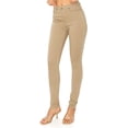 thumbnail image 2 of KHAKI & BLUE Cali1850 Women’s The Everyday Skinny Jeans – Soft Stretchy High Rise Comfy Casual Pants, 2 of 5