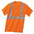 thumbnail image 5 of CornerStone ANSI 107 Class 2 Safety T Shirt-2XL (Safety Orange/ Reflective), 5 of 6