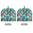 thumbnail image 2 of HELLHERO Tea Cozy Insulation Protector Polyester Canvas, Red White Flowers, 2 of 8