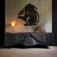 thumbnail image 3 of LaModaHome Exclusive Squirrel Silhouette Metal Wal Art – Durable & Artistic Metal Wall Art for Home and Office Decor, Perfect for Any Interior Design Aesthetic, 3 of 5