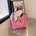 thumbnail image 2 of Superior Cruzada Cuerpo Cruzado para Mujeres Bolso Cuero PU Color Sólido, 2 of 9