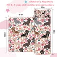 thumbnail image 5 of Dachshund and Flower Toddler Nap Mats for Kids Preschool,Sleeping Mat Bag or Kids,Toddler Sleeping Bag,Toddler Nap Mat or Daycare, 5 of 6