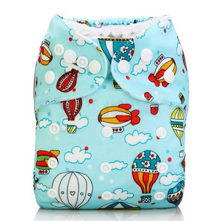 Baby Children Cartoon Waterproof Breathable Leak-Proof Quick-Drying Environmentaly Friendly Cloth Diapers Pants Washable Diapers Reused With Disposable Diaper