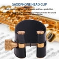 thumbnail image 4 of Saxophone Ligature, Cuir Composite Vis Réglable Saxophone Ligature Attache pour Saxophone Embout Buccal en Caoutchouc, 4 of 8