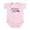 Petal Pink, variant on CafePress - Yia Yia’S Girl Baby Light Bodysuit - Baby Light Bodysuit, Size Newborn - 24 Months