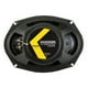 thumbnail image 3 of KICKER 43DSC69304 Serie D 6x9 pulgadas 360 vatios 3 vías altavoces duales con 43DSC6504 6.5 pulgadas 240 vatios 2 vías 4 ohmios altavoces coaxiales de audio para automóvil, 3 of 5