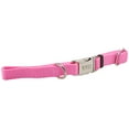 thumbnail image 1 of Coastal Pet Produits DCP6140114PKB Sangle Réglable avec Boucle en Métal pour Chiens, 5/8 Pouces, Noir/rose, 1 of 1