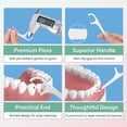 thumbnail image 3 of 300 dental floss picks, 30 packs with dental floss picks boxes, adult Christmas stocking fillers, bulk adult Christmas stocking fillers, adult party favors., 3 of 4